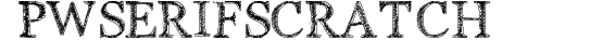PWSerifScratch preview