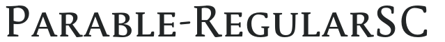 Parable-RegularSC letters preview