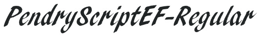 PendryScriptEF-Regular preview
