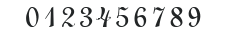 Penscript numbers preview