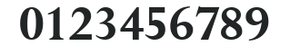 Perspective-Bold numbers preview