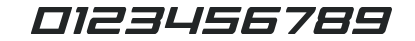 Phoenicia Condensed Italic numbers preview