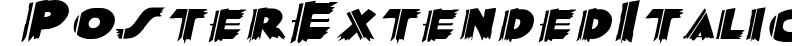 PosterExtended  Italic preview