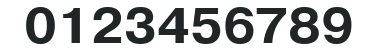 Pragmatica Bold Cyrillic numbers preview