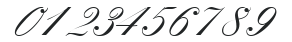 QuillScriptSSK Regular numbers preview