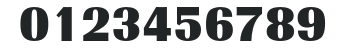 RadiantEFDisplay-CondNo1 numbers preview