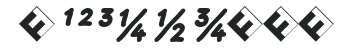 Rattlescript-BoldObliqueExp numbers preview