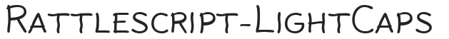 Rattlescript-LightCaps preview