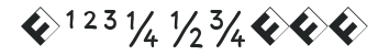 Rattlescript-LightCapsExp numbers preview