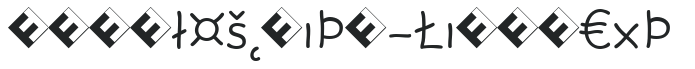 Rattlescript-LightExp letters preview