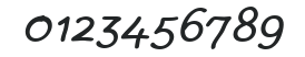 Rattlescript-RegularOblique numbers preview