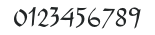 ReinerScript-Regular numbers preview
