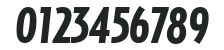RelayComp-BlackItalic numbers preview