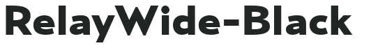 RelayWide-Black preview