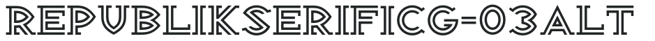 RepublikSerifICG-03Alt preview