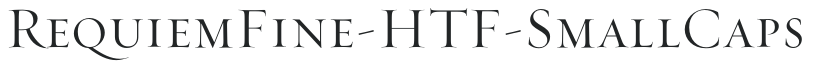 RequiemFine-HTF-SmallCaps preview