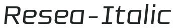 Resea-Italic preview