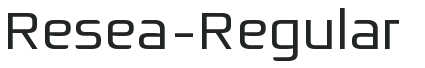 Resea-Regular preview