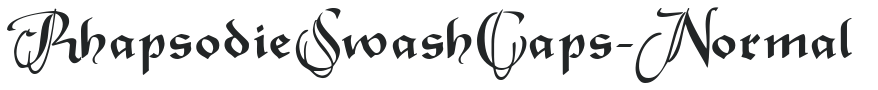 RhapsodieSwashCaps-Normal preview