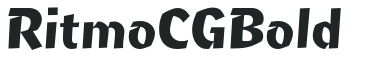 Ritmo CG Bold preview