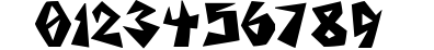 RocketFrog Font preview
