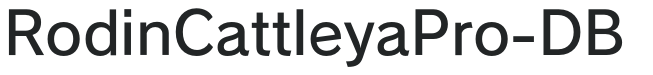RodinCattleyaPro-DB preview