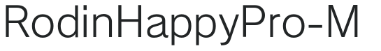 RodinHappyPro-M preview