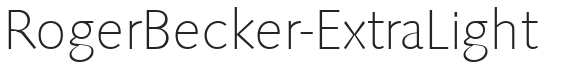 RogerBecker-ExtraLight preview