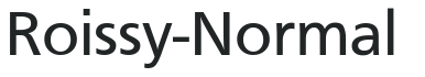 Roissy-Normal letters preview