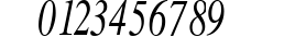 RomanMonoCondensed Italic preview