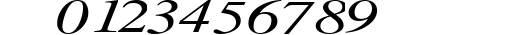RomanMonoExtended Italic preview