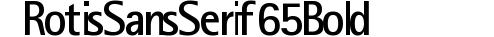 RotisSansSerif65-Bold preview