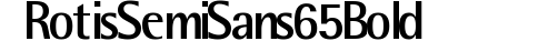 RotisSemiSans65-Bold preview