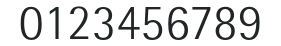 Rotis Semisans 45 Light numbers preview