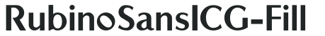 RubinoSansICG-Fill preview