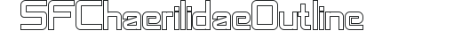 SF Chaerilidae Outline preview
