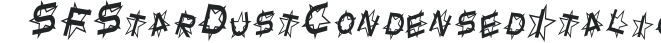 SF Star Dust Condensed Italic preview