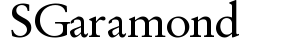 SGaramond preview