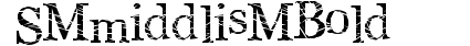 SM_middlisM Bold preview
