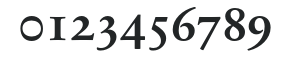 SabonNext RW SCDemi Bold numbers preview