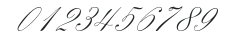 Sackers Italian Script AT numbers preview