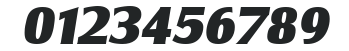 Salzburg-Serial-Heavy-RegularItalic numbers preview