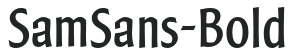 SamSans-Bold preview