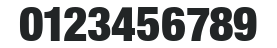 Sans Black Cond. numbers preview