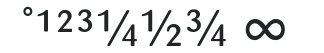 Sari-MediumCapsExp numbers preview