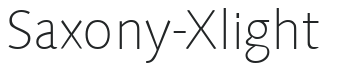 Saxony-Xlight preview