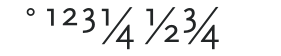ScalaSans-LightExp numbers preview