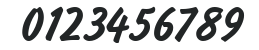 Script-F760-Regular numbers preview