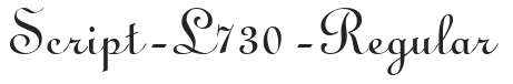 Script-L730-Regular preview