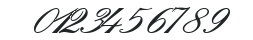 Script-P652-Regular numbers preview